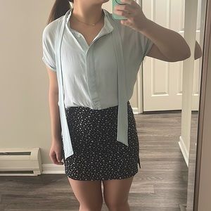 Frame short sleeve blouse